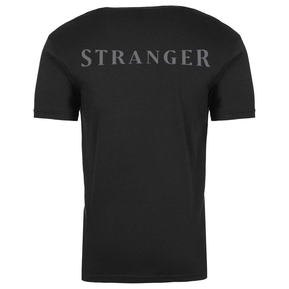 BOH stranger black tee back The Band of Heathens