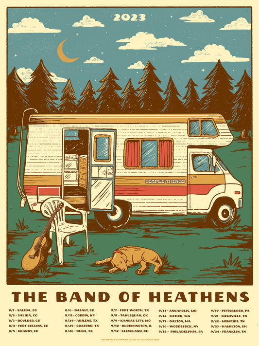 Simple Things Dog Days of Summer Tour Poster 2023