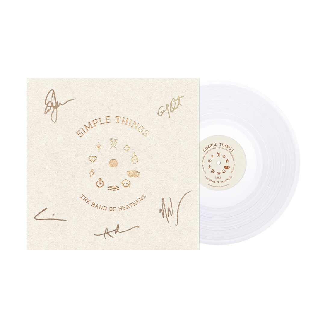 [VIP Club Exclusive] Simple Things "I Got The Time" Autographed Vinyl & Notebook Bundle