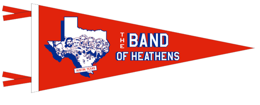 BOH Texas pennant flag The Band of Heathens 