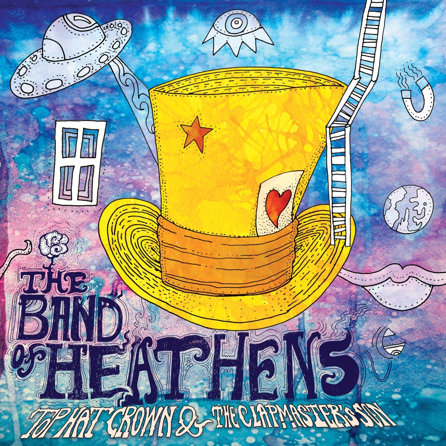 Top hat crown and the clap masters son CD The Band of Heathens 